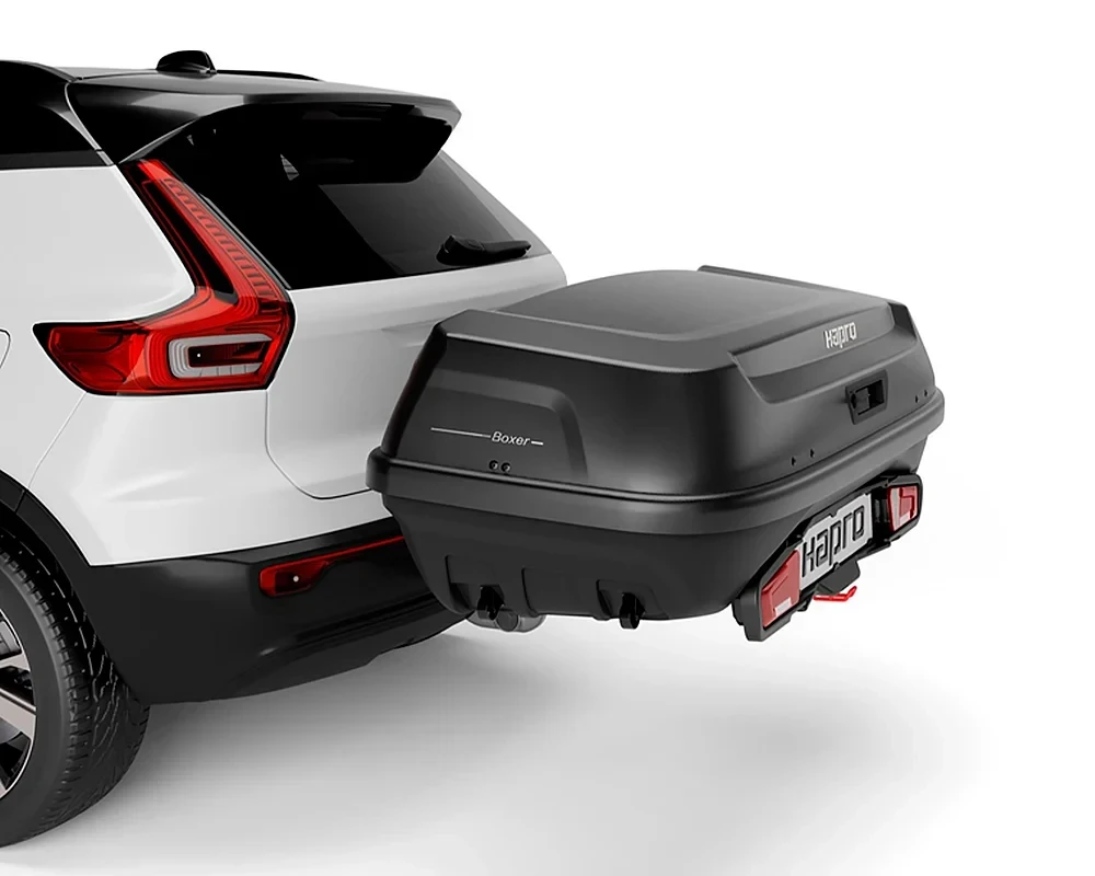 Купити Бокс на фаркоп Hapro Boxer L (Hexagon Black) HP 37500