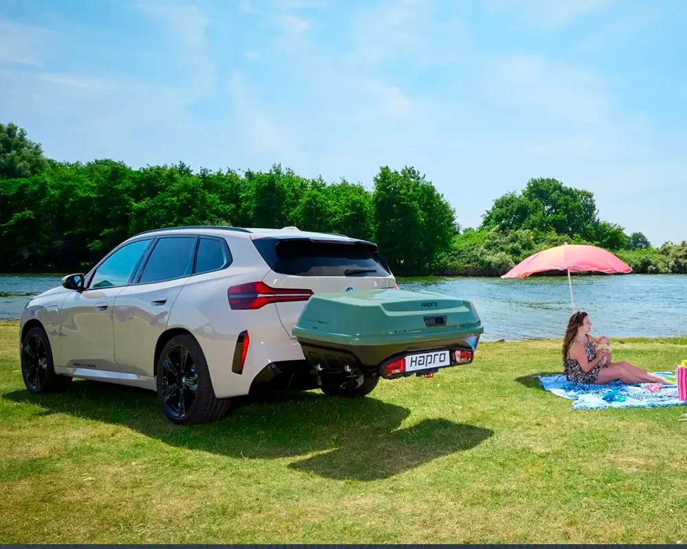 Купити Бокс на фаркоп Hapro Boxer L (Sage Green) HP 37501