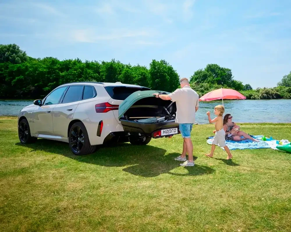 Купити Бокс на фаркоп Hapro Boxer L (Sage Green) HP 37501