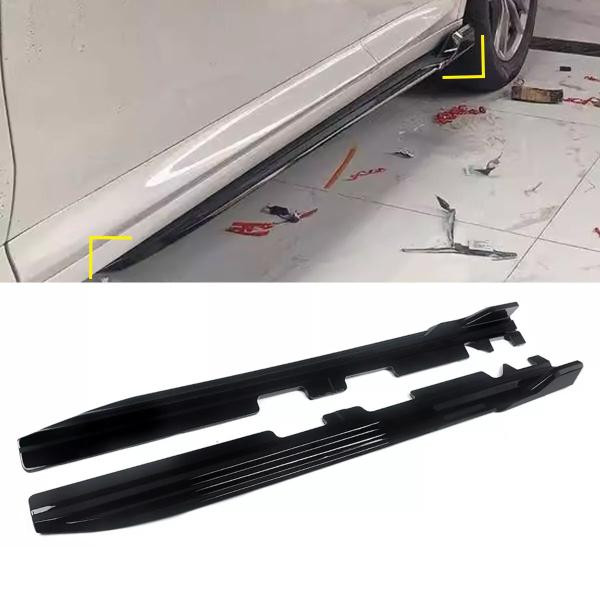 Купити Леза під пороги (Чорний глянець) для BMW X4 G02 2018- рр