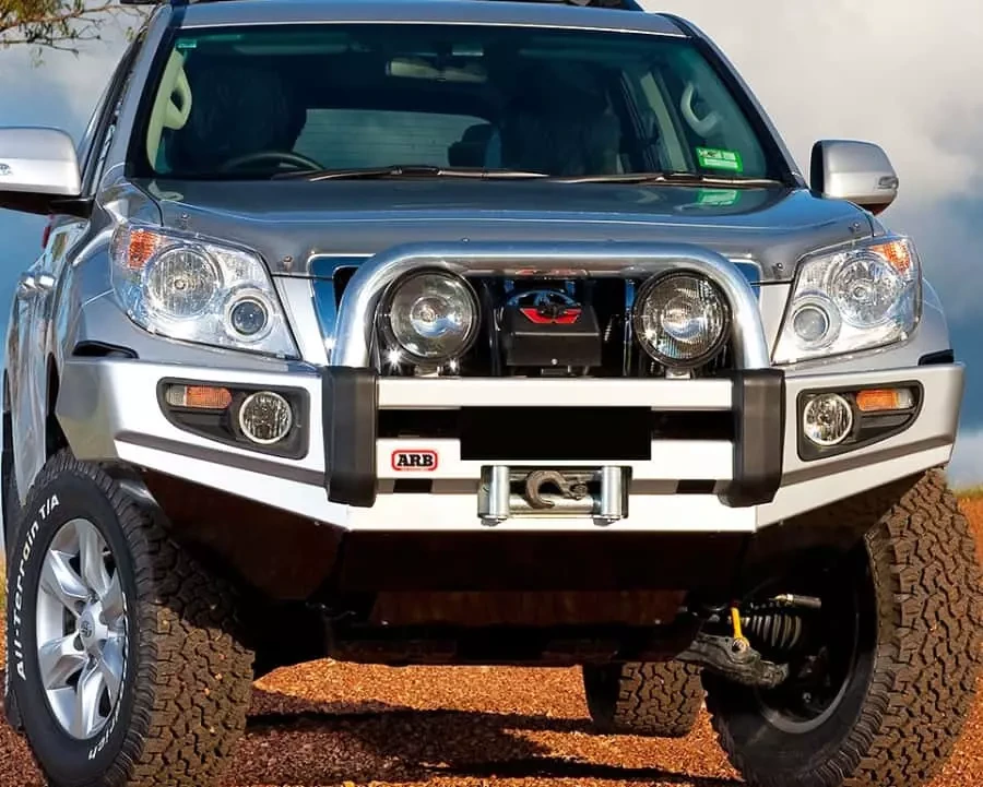 Buy Front bumper Arb Sahara Toyota Prado 150 09-13 3 Parkronics Arb 3921460