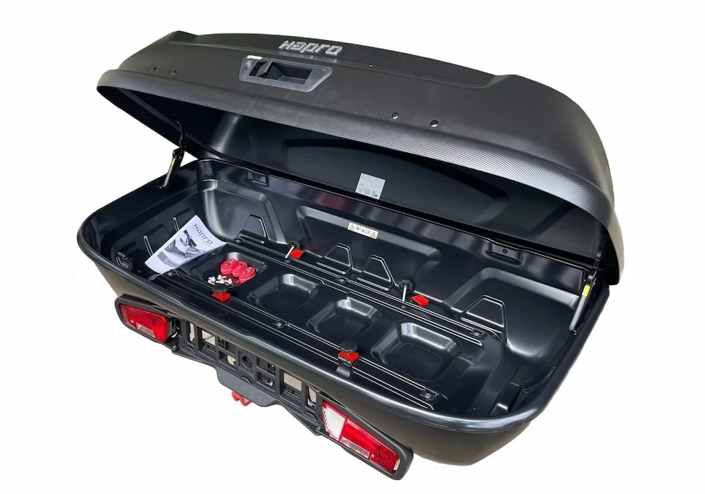 Купити Бокс на фаркоп Hapro Boxer М (Hexagon Black) HP 37505