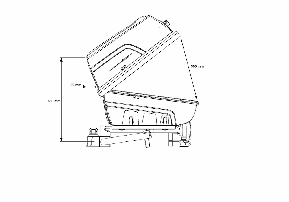 Купити Бокс на фаркоп Hapro Boxer M (Sage Green) HP 37506