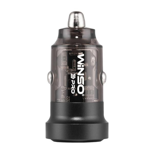 Купити Автомобільний зарядний пристрій Winso PRO 45W 1xUSB-C+1xUSB-A