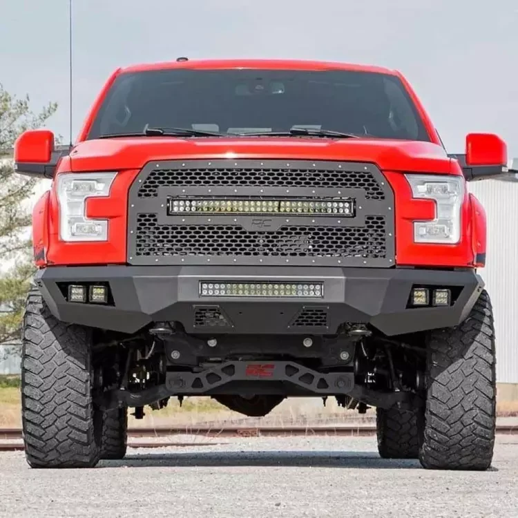 Купить Передний светодиодный бампер Rough Country для Ford F150 15-17