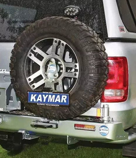 Купити Виносне кріплення запаски до заднього бамперу Kaymar VW Amarok 2010+ k8170r