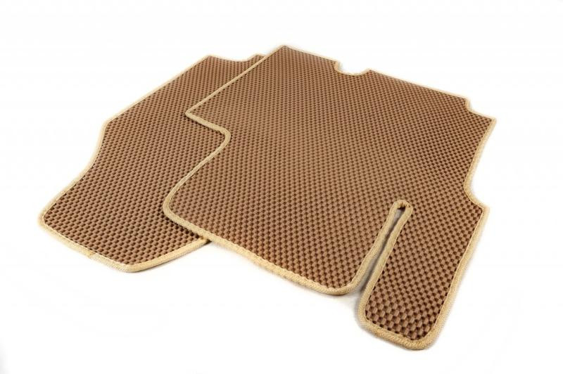 Купити Гумові килимки Carsuit (HB, бежевий) для Renault Zoe 2012-2019 рр