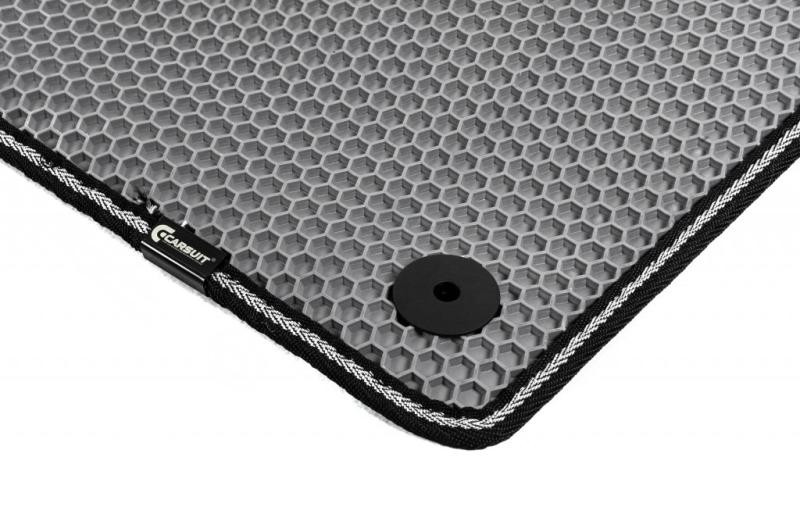 Купить Резиновые Коврики Carsuit (3 Ряда, 7-местный, Серый) для Volkswagen Atlas (Terramont) 2016- гг