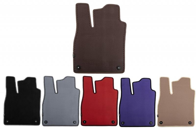 Купить Резиновые коврики Carsuit (2000-2006, 1-20251, МКПП, коричневый) для Ford Transit