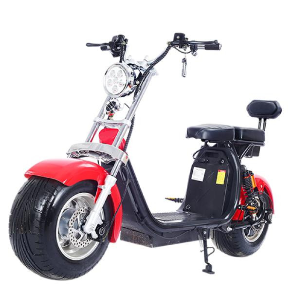 Купити Електроскутер Citycoco Long 1500W, 60V12Ah, Red