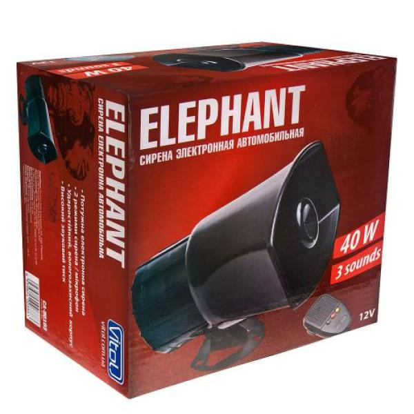 Купити Сигнал "Поліція" CА-90103/40W/3тони/ /+мікрофон