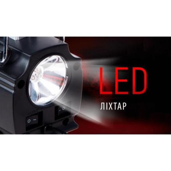 Купить Компресор автомобільний "VOIN" VL-550 150psi/15Amp/40л/прикур./дефлятор/перехідник на клеми