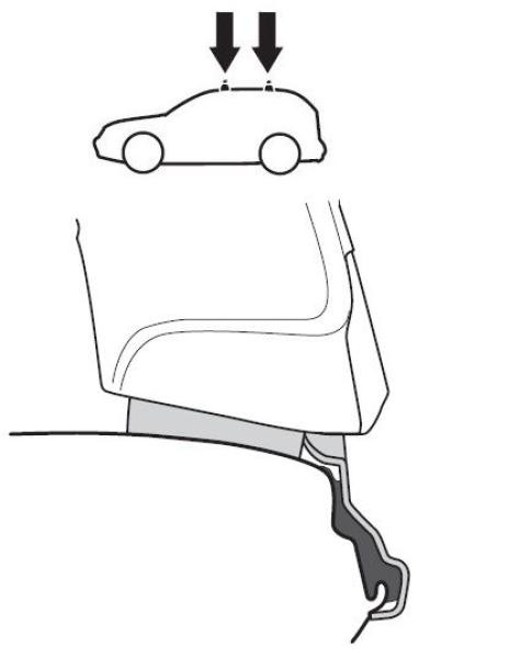 Купити Монтажный комплект Thule 1101 для Jeep Grand Cherokee (mkI)(ZJ) 1993-1998 (TH 141101)