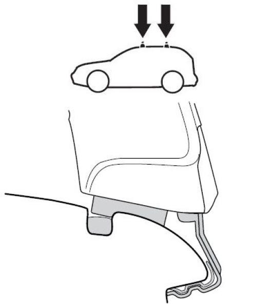 Купити Монтажный комплект Thule 1218 для Volkswagen Passat (B5)(седан) 2001-2005 (TH 141218)