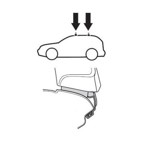 Купити Монтажный комплект Thule 1456 для Land Rover Range Rover Sport (mkI)(L320) 2005-2013 (TH 141456)