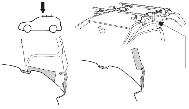 Купити Монтажный комплект Thule 1473 для Toyota Auris (mkI)(3-дв. хетчбек) 2006-2012 (TH 141473)