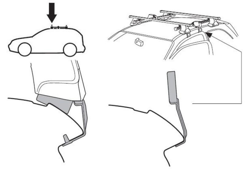 Купити Монтажный комплект Thule 1615 для Audi A1/S1 (mkI)(3 door) 2010-2018 (TH 141615)