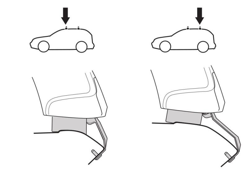 Купити Монтажный комплект Thule 1851 для Porsche Panamera (mkII) 2016-2023 (TH 141851)
