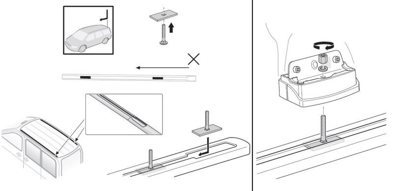 Купити Монтажный комплект Thule 3036 для Porcshe Cayenne; Volkswagen Touareg (mkI) 2002-2010 (TH 183036)