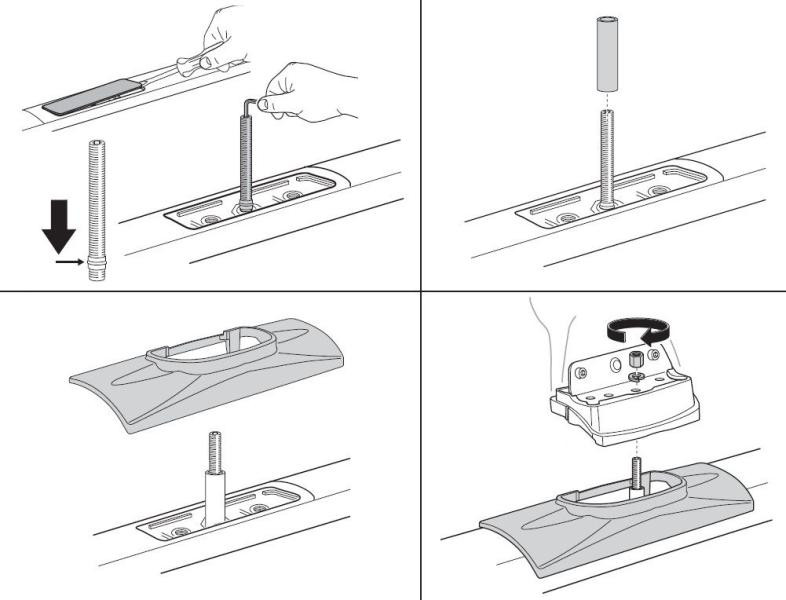 Купити Монтажный комплект Thule 3050 для Honda CR-V (mkII) 2001-2006 (TH 183050)