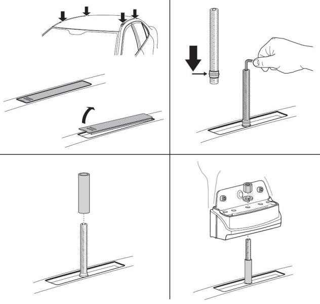 Купити Монтажный комплект Thule 3061 для Hyundai i30 (mkI)(hatch) 2007-2011; Kia Ceed (mkI)(hatch) 2007-2012 (TH 183061)