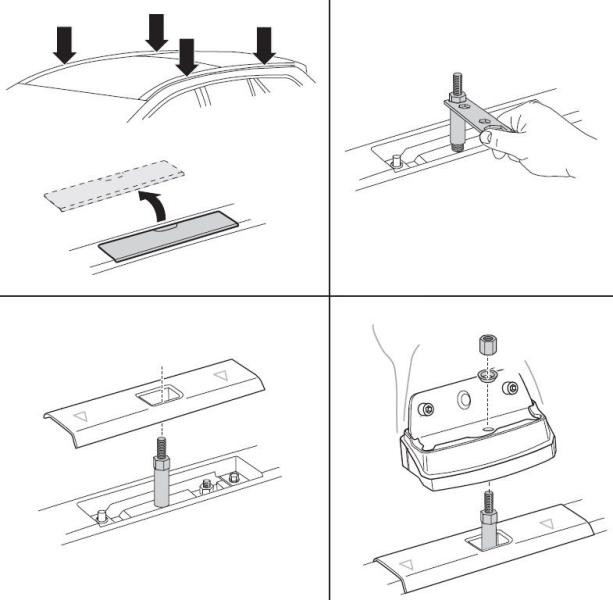 Купити Монтажный комплект Thule 3073 для Toyota Avensis (mkIII)(универсал) 2009-2018 (TH 183073)