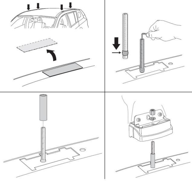 Купити Монтажный комплект Thule 3080 для Mazda 5 (mkII-mkIII) 2004-2018 / Biante (mkI) 2008-2018; Nissan Lafesta (mkII) 2011-2018 (TH 183080)