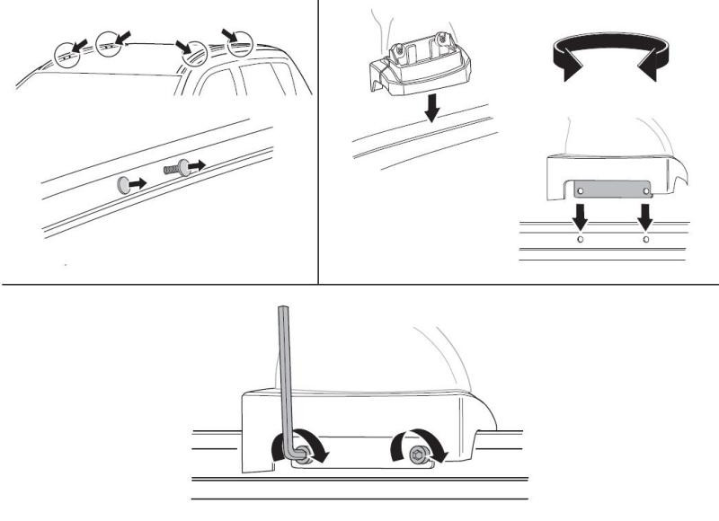 Купити Монтажный комплект Thule 3097 для Jeep Compass (mkI) 2011-2017 (TH 183097)