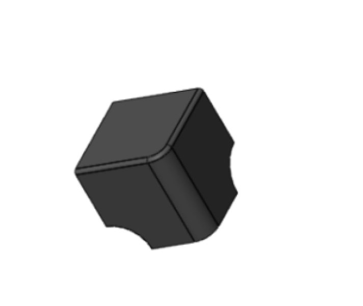 Купить Ковпак алюмінієвого профілю, 90х90 Пластик Україна (2700678920)