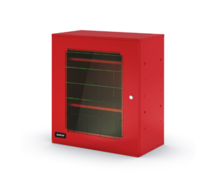 Купити Сталева шафа для засобів індивідуального захисту Daken Порошкова фарба Італія (8A9103)