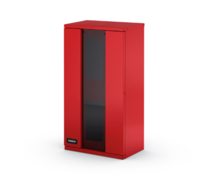 Купити Ящик для вогнегасника Miro (з вікном), 6 кг Daken Порошкова фарба Італія (8A3323)