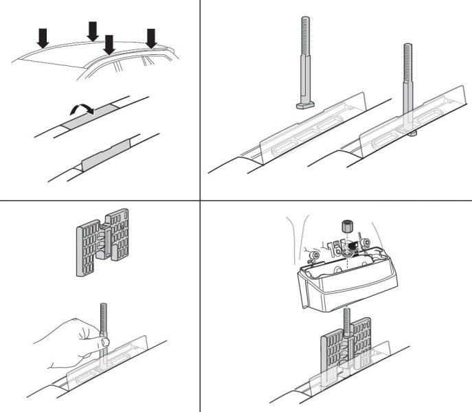 Купити Монтажный комплект Thule 3116 для Mercedes-Benz B-Class (W246) 2011-2018 (TH 183116)