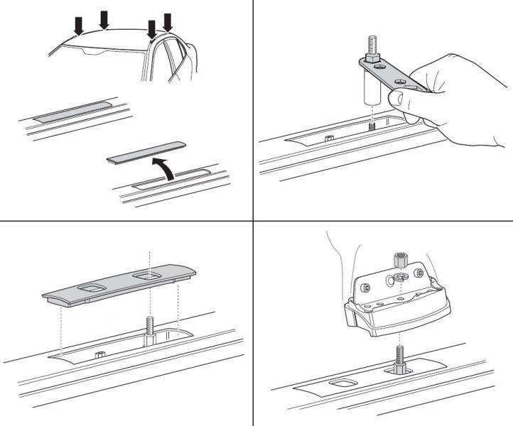 Купити Монтажный комплект Thule 3107 для Hyundai i40 (mkI)(wagon) 2011-2019 (TH 183107)
