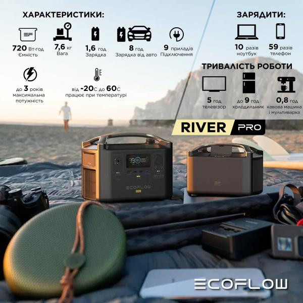 Купити Зарядна станція EcoFlow RIVER Pro