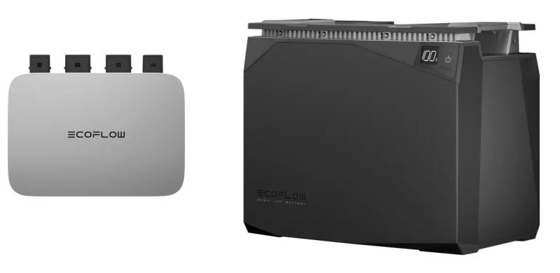 Купити Комплект EcoFlow PowerStream - мікроінвертор 800W+ Power Kit Battery 2kWh