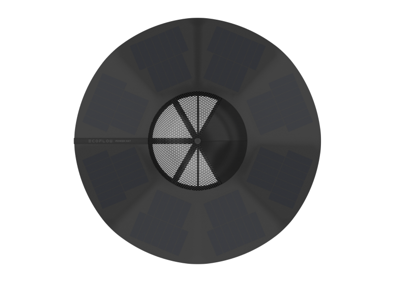 Купити Сонячний капелюх EcoFlow Solar Hat 12W - Чорна
