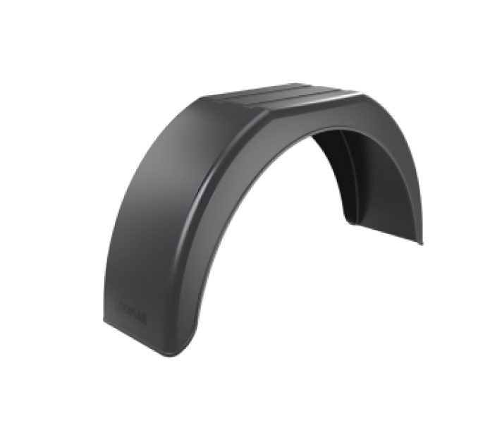 Купить Крило для легкового причепа Domar, B=240мм Domar Пластик Італія (D 20140)