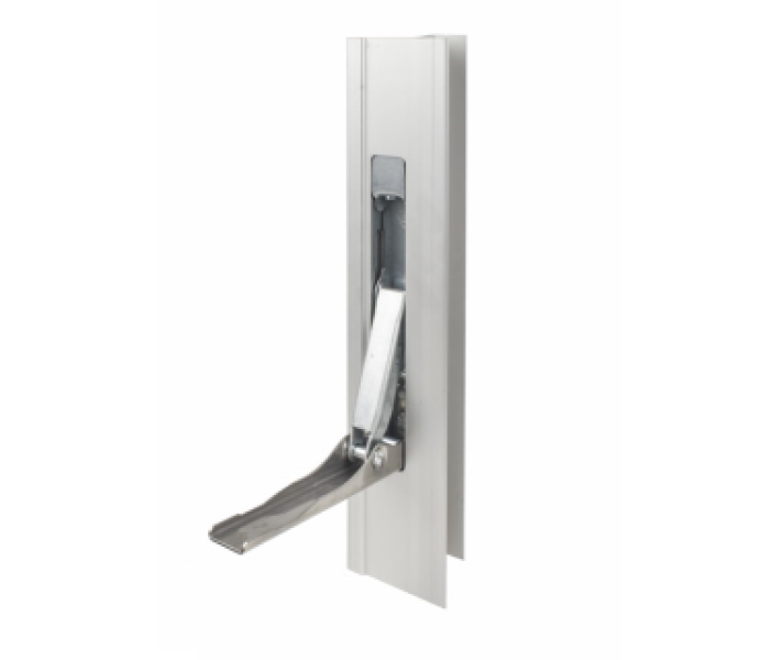 Купить Стійковий замок алюмінієвого борту причепа, 600мм  (правий) Алюміній Польща (1702660223)