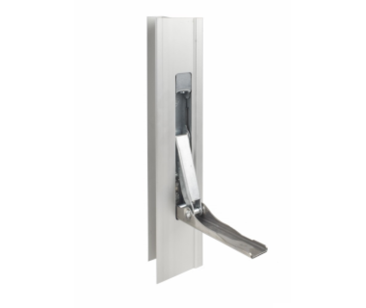 Купить Стійковий замок алюмінієвого борту причепа, 800 мм (правий) Алюміній Польща (1702680320)