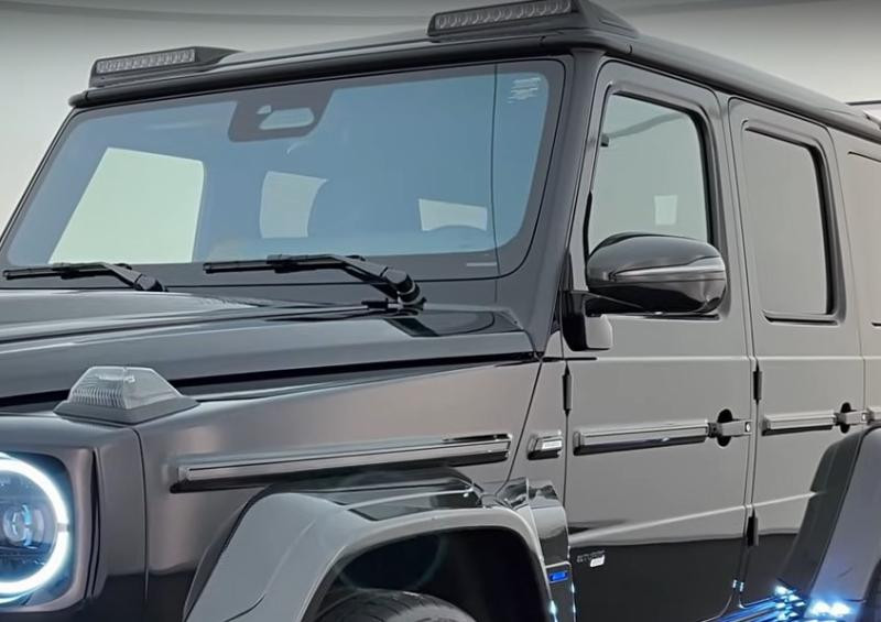 Купити Накладки на дзеркала Carbon (2 шт) для Mercedes G сlass W465 2025- рр
