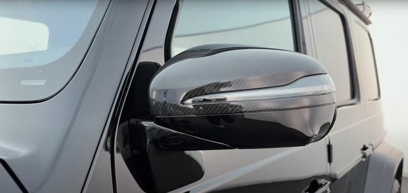Купити Накладки на дзеркала Carbon (2 шт) для Mercedes G сlass W465 2025- рр