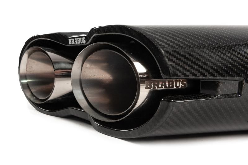 Купити Насадки на глушник BRB Carbon (2 шт) для Mercedes G сlass W465 2025- рр