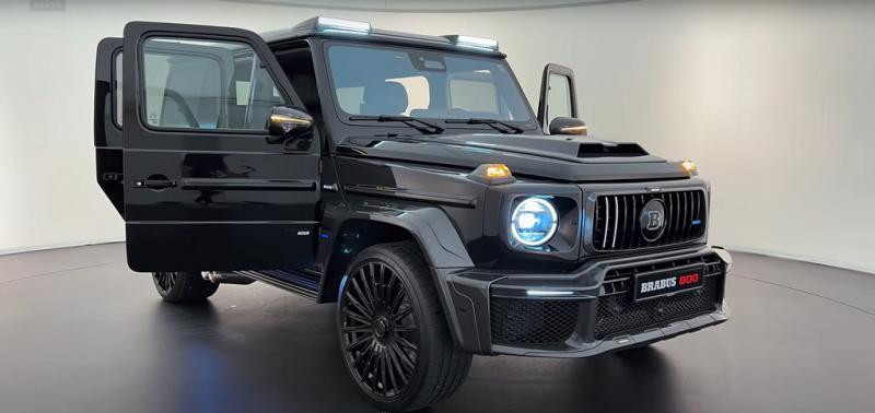Купить Молдинги BRB Carbon (10 шт) для Mercedes G сlass W465 2025- гг