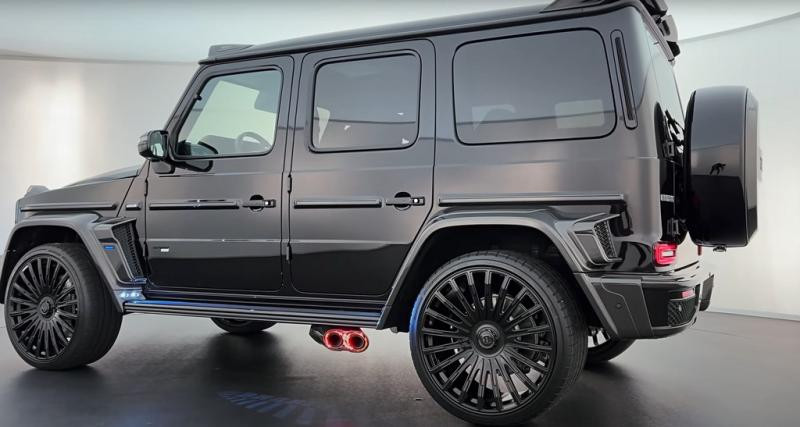 Купить Молдинги BRB Carbon (10 шт) для Mercedes G сlass W465 2025- гг