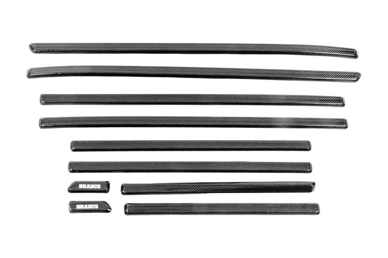 Купить Молдинги BRB Carbon (10 шт) для Mercedes G сlass W465 2025- гг