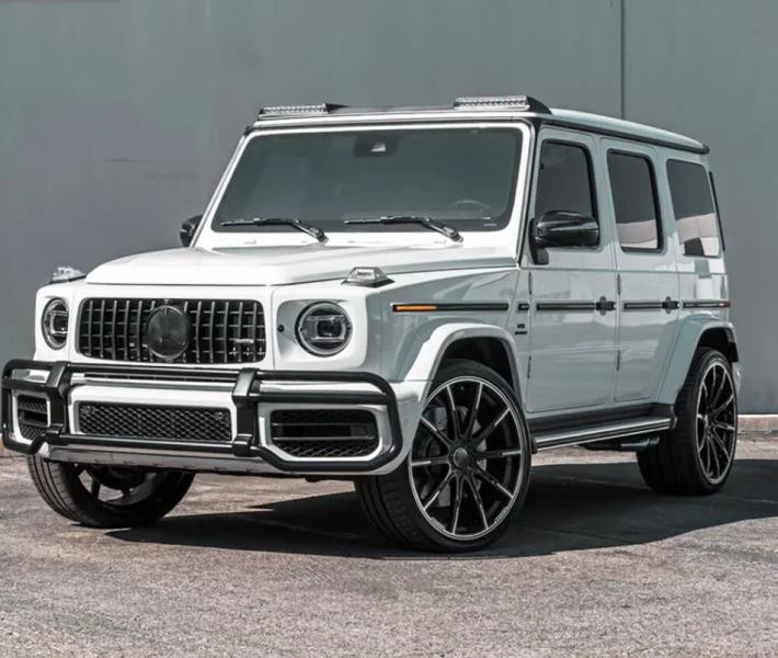 Купити Накладки на дзеркала Carbon (2 шт) для Mercedes G сlass W463 2018-2024 рр