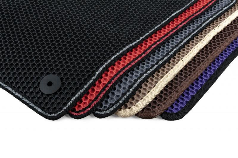 Купить Резиновые Коврики Carsuit (Коричневые) для Hyundai Creta 2014-2020 гг