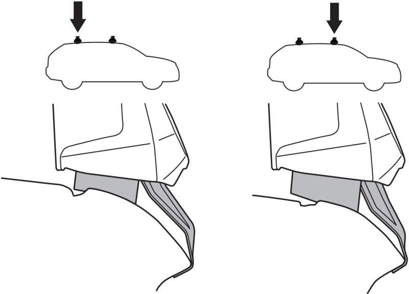 Купити Монтажный комплект Thule 145437 для Cadillac Optiq (mkI) 2023→ (TH 145437)
