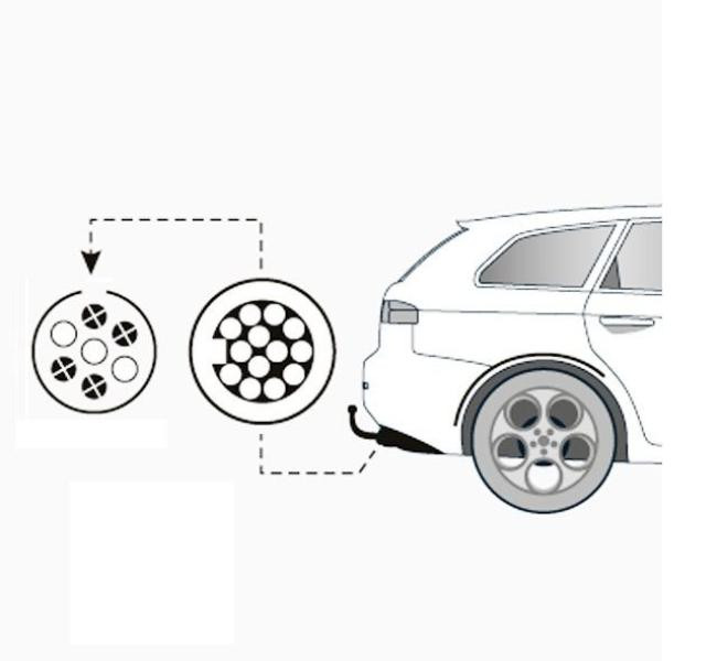 Купить Адаптер Thule Adapter 13 pin - 7 pin 990700 (TH 990700)