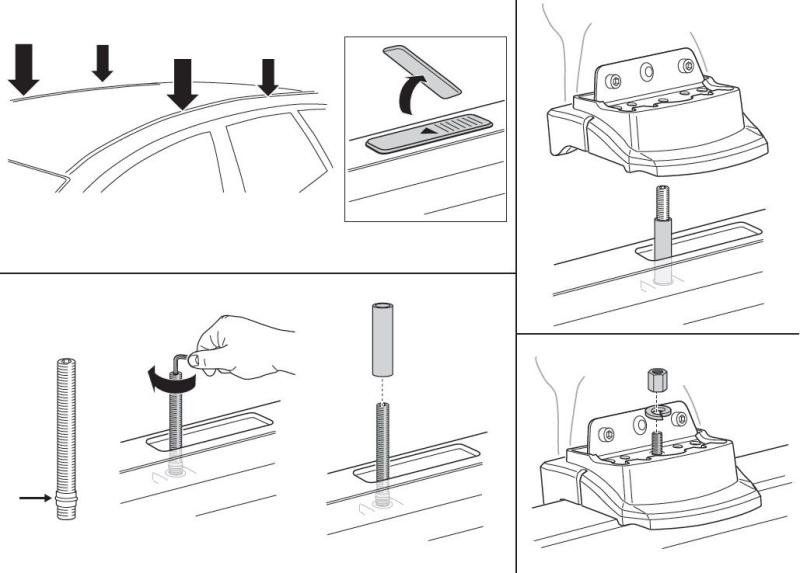 Купити Монтажный комплект Thule 3146 для Kia Soul (mkII) 2014-2019 (TH 183146)